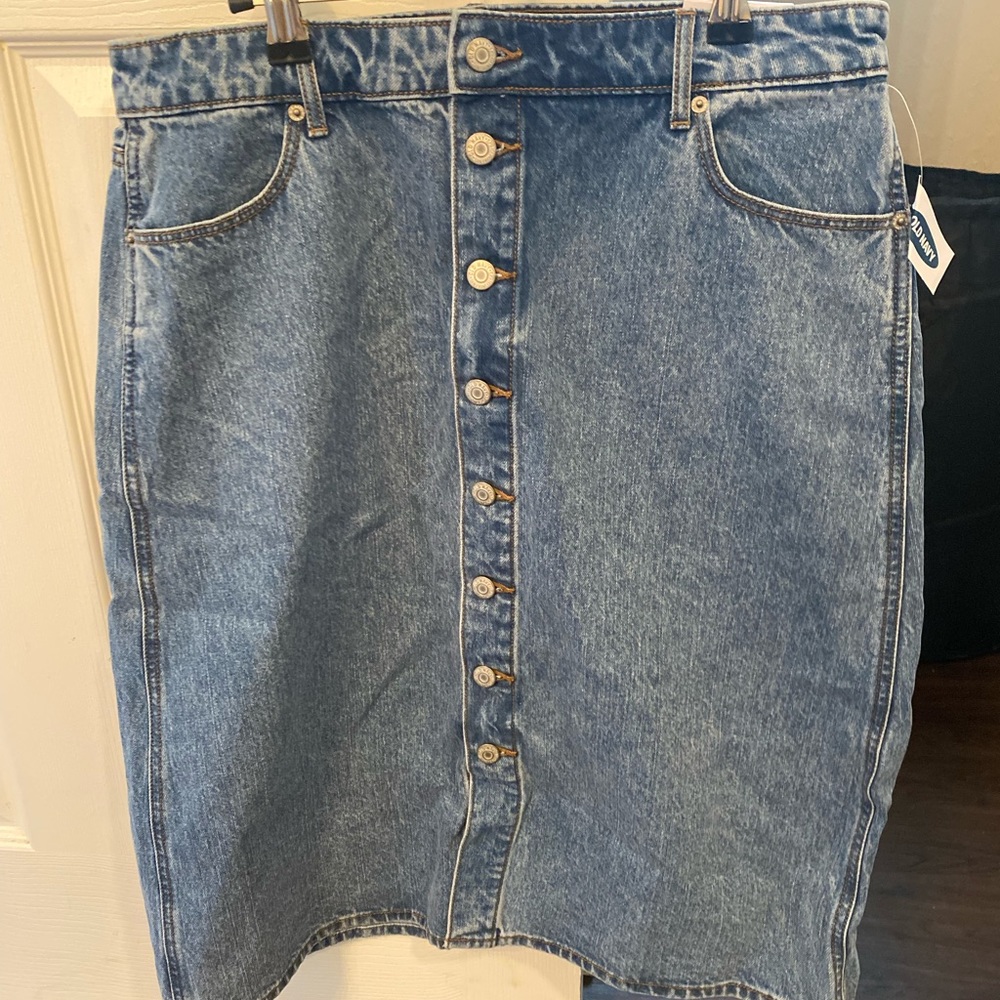 Old Navy Jean Skirt